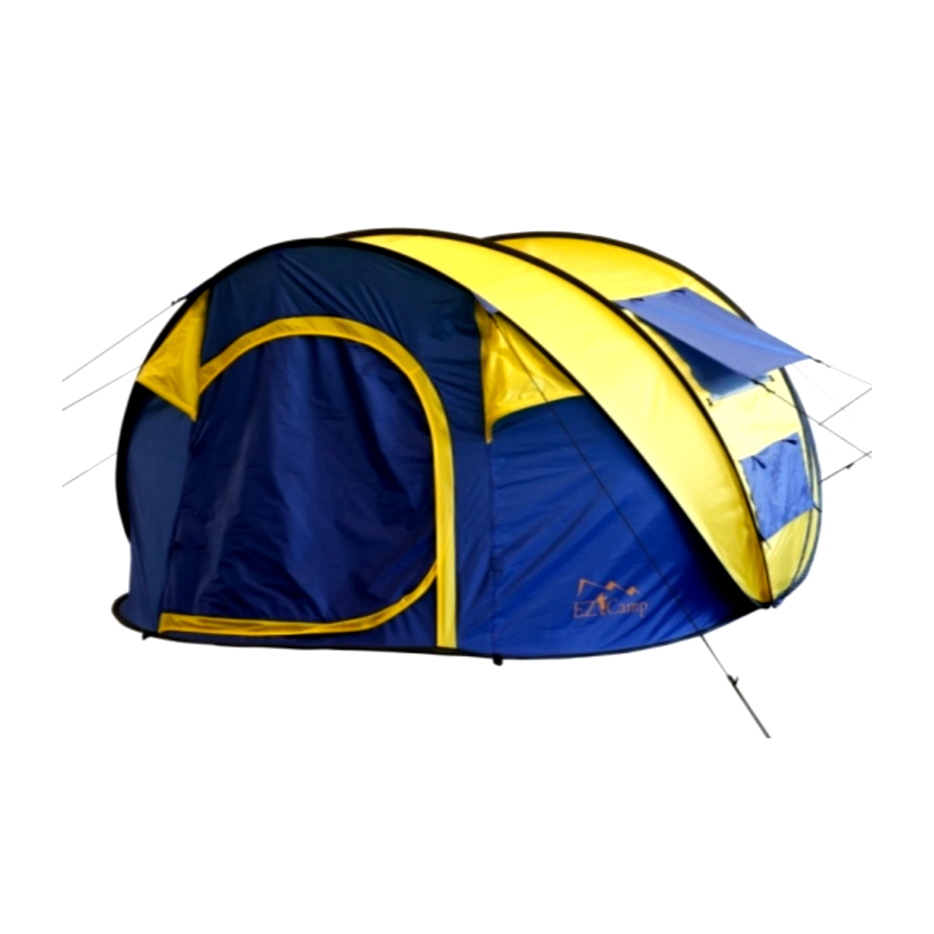 POP UP CAMPIMG TENT 4 PERSON YELLOW