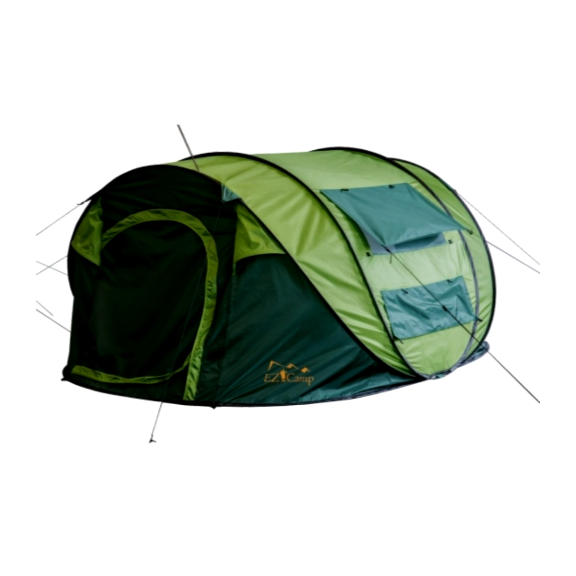 POP UP CAMPIMG TENT 4 PERSON GREEN