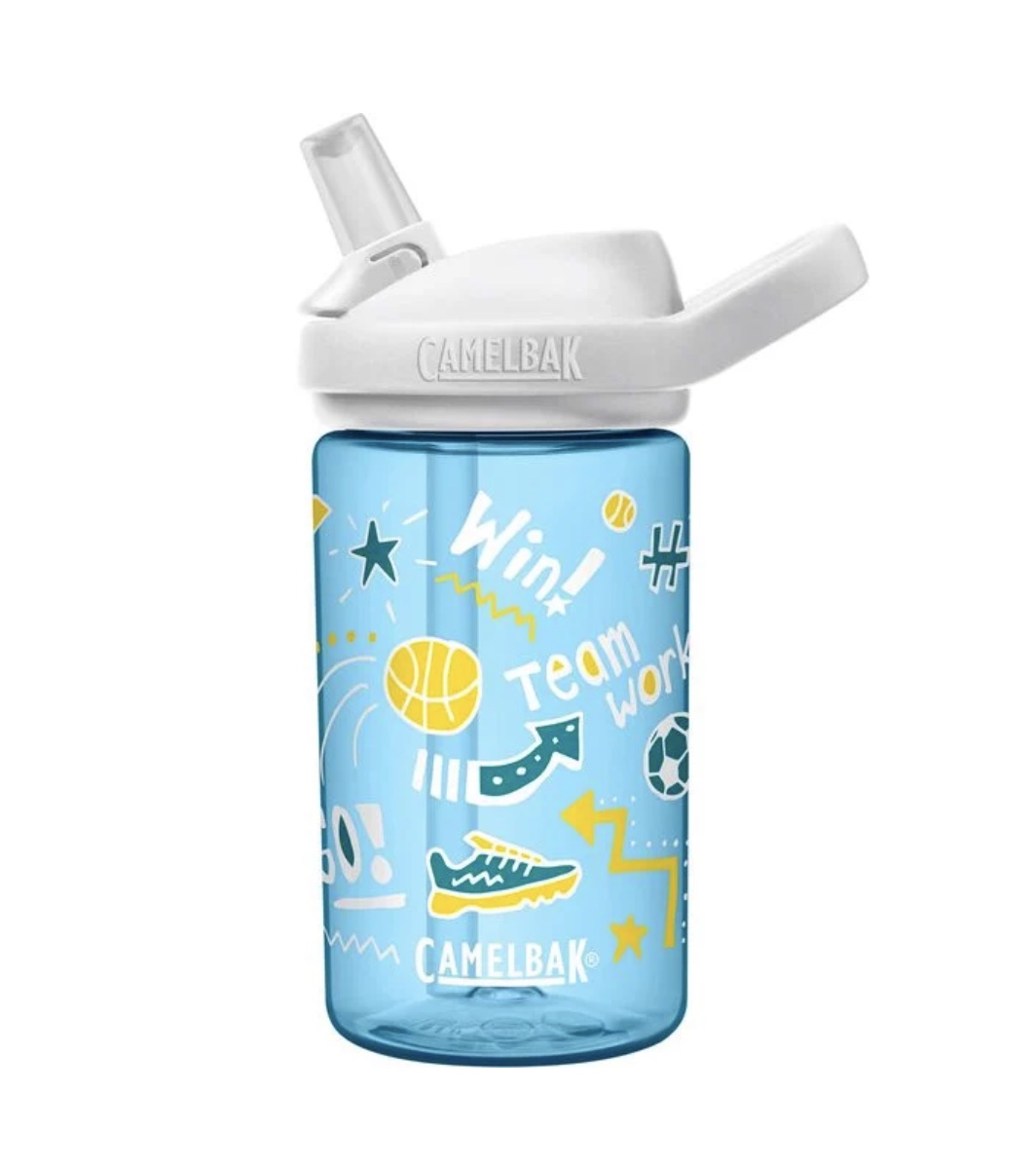 EDDY PLUS KIDS DRINK BOTTLE 400ML DOODLE SPORT