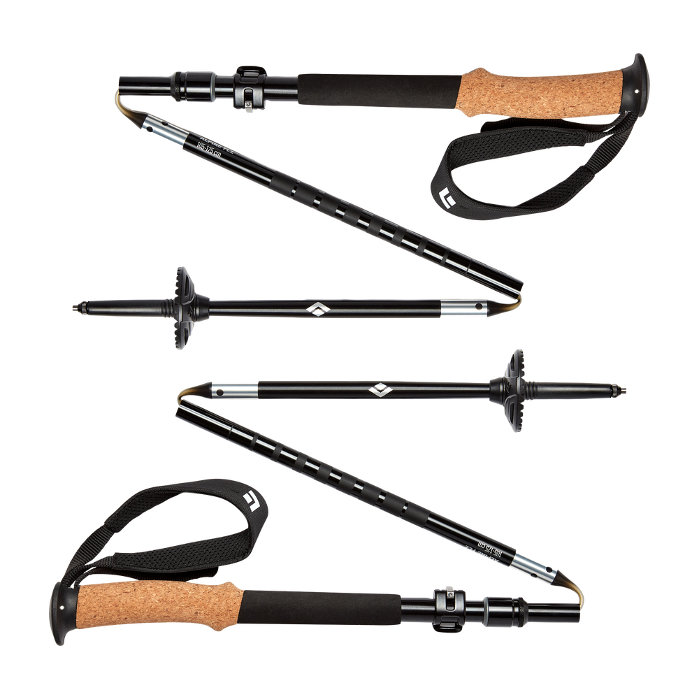 زوج عصي ألباين مطوية 105-125 سم