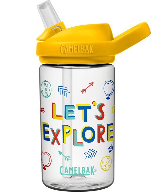 EDDY PLUS KIDS DRINK BOTTLE 400ML LETS EXPLORE