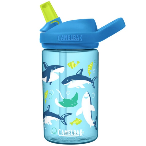 [886798030609] EDDY PLUS KIDS BOTTLE 400ML SHARKS AND RAYS