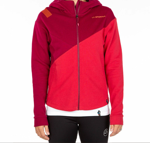 [8020647737437] WOMEN'S DOLOMIA HOODYRED